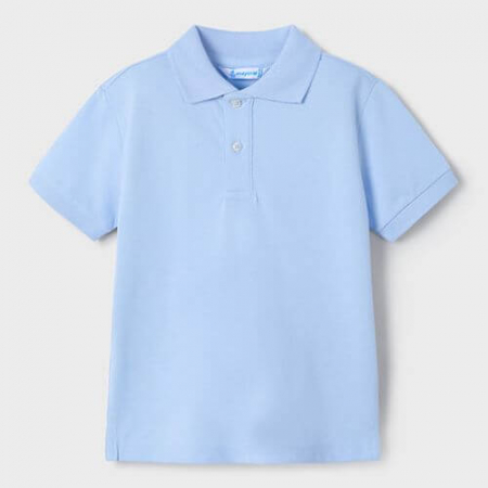 Bluze-Tricouri Baieti - Tricou tip polo pentru baieti Mayoral, Albastru - 150-017