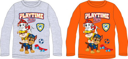 Bluze-Tricouri Baieti - Bluza maneca lunga pentru baieti cu personaj Paw Patrol - 52-02-2031