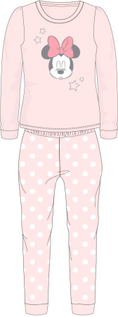 Bluze-Tricouri Fete - Set Pijama fete cu maneca lunga personaj Minnie Mouse - 52 04 9815