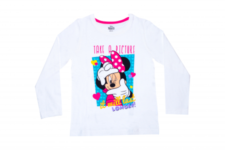 Bluza maneca lunga pentru fete cu personaj Minnie Mouse - 52 02 2885 [1]