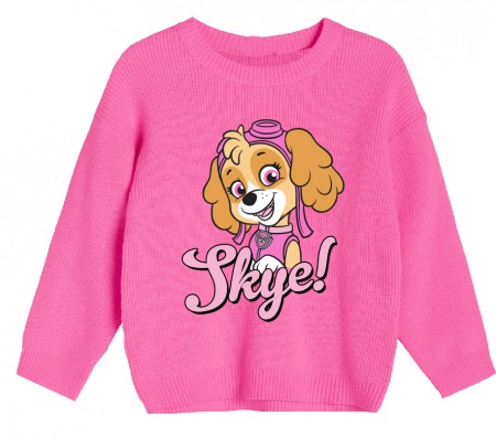 Bluze-Tricouri Fete - Bluza maneca lunga pentru fete cu personaj Skye - 52 45 2242