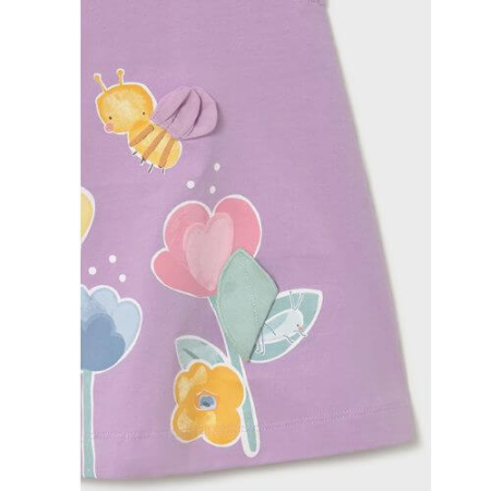 Rochie din bumbac pentru fete Mayoral, Lilac - 1930-068 [1]
