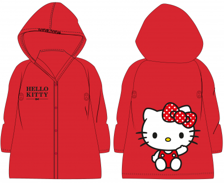 Accesorii - Pelerina ploaie pentru fete cu personaj Hello Kitty - 52-28-2328