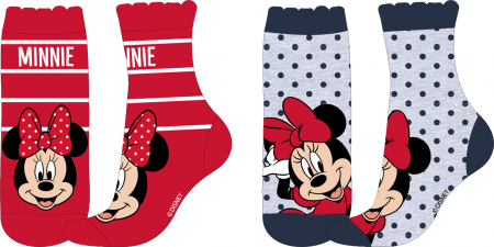 Imbracaminte Copii - Ciorapei lungi pentru fete cu personaj Minnie Mouse - 52-34-9870