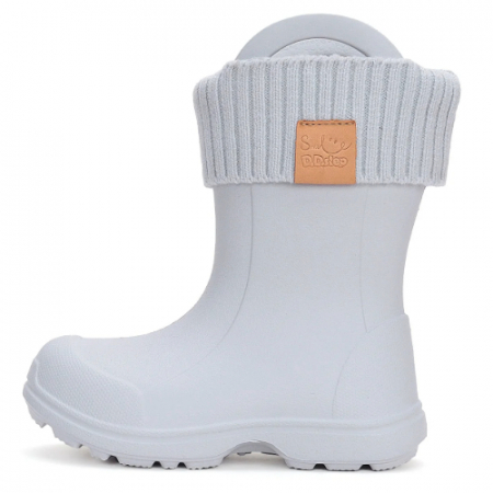 Cizme ploaie copii baieti impermeabile DD Step, Gri - 1106-42645 [5]