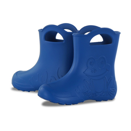 Cizme de ploaie copii Camminare Frog EVA, Albastru - Pantofiori.ro [4]