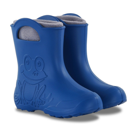 Cizme de ploaie copii Camminare Frog EVA, Albastru - Pantofiori.ro [1]