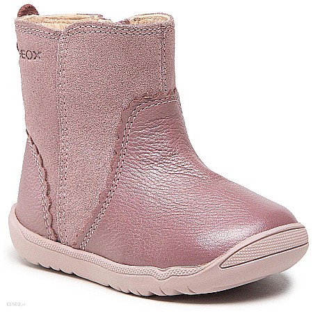 Cizme copii fete din piele Geox, Roz - B264PA_04477_C8007 [0]