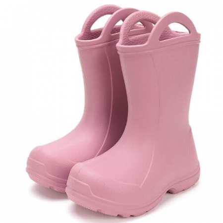 Cizme ploaie copii fete impermeabile DD Step, Roz - 106-52973 [1]