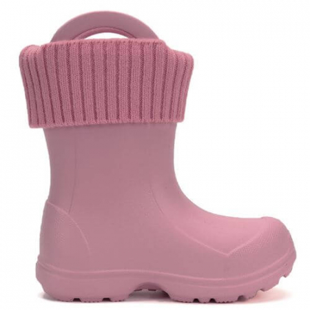 Cizme ploaie copii fete impermeabile DD Step, Roz - 106-52973 [6]