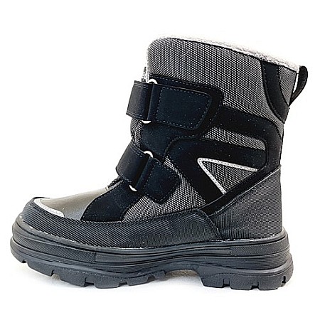 Cizme copii baieti impermeabile îmblănite Weestep, Negru - R578568642 BK [1]