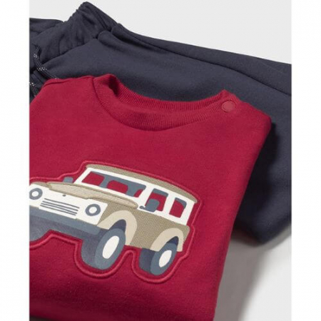 Imbracaminte Copii - Set din 2 piese pentru baieti Mayoral, Rosu - 2838-065