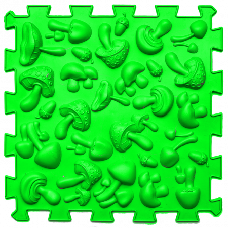 Covoras de masaj Ortek Dinozauri Puzzle-uri 12 elemente + 8 triunghiuri [5]