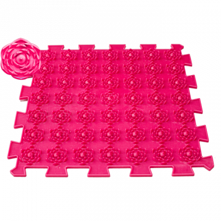 Covoras ortopedic pentru masaj Puzzle "Mix" 9 elemente [4]