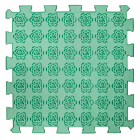 Covoras pentru masaj "Mix Puzzle-uri" 10 elemente Pastel [6]