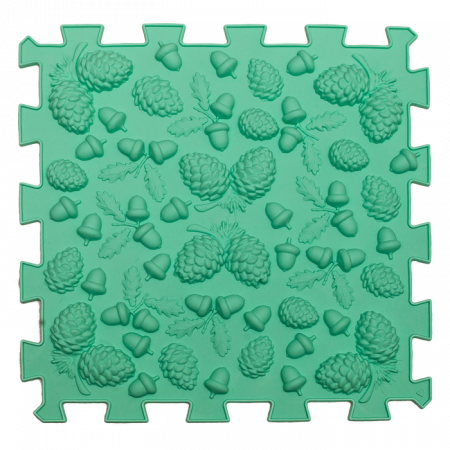 Covoras pentru masaj "Mix Puzzle-uri" 10 elemente Pastel [7]