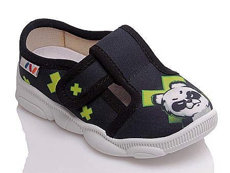 Espadrile copii baieti din textil Weestep, Albastru - R107850135 [0]