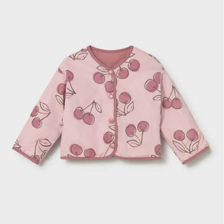 Geaca antivant reversibila pentru fete Mayoral, Blush - 1493-60 [2]