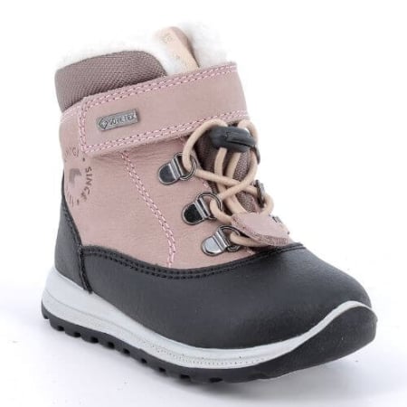 Noua Colectie De Toamna - Ghete impermeabile Goretex copii fete din piele naturala Primigi, Roz - 8858644