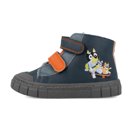 Ghete îmblănite băieți Garvalin Bluey Barefoot, Albastru - 261858-A183 [4]
