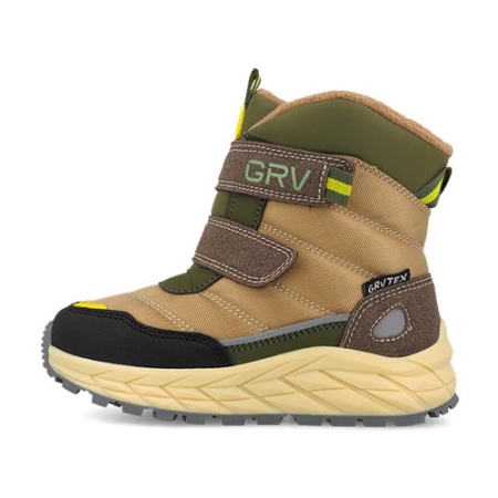 Ghete băieți îmblănite impermeabile Garvalin, Maro - 261845-B172 [5]