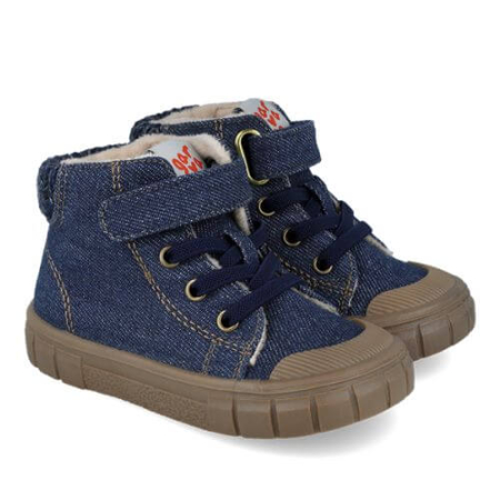 Ghete Baieti - Pantofi sport din material textil cu blanita 251331-A008