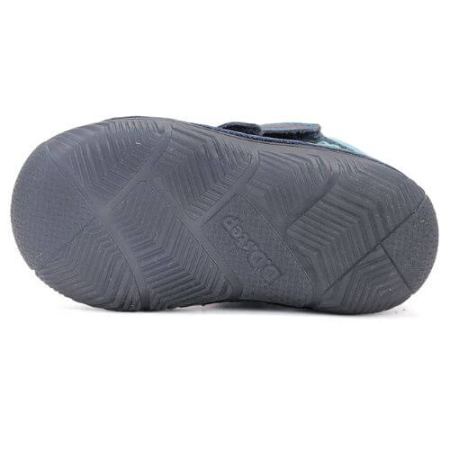 Ghete copii baieti din piele imblanite DD Step, Albastru - W082-52462A [7]