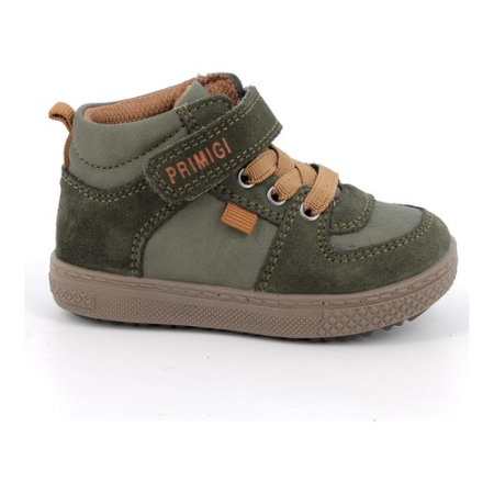 Ghete băieți din piele întoarsă Primigi, Verde/Maro - 8857222 [1]