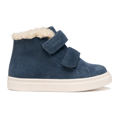 Ghete băieți din piele naturală Geox Nashik, Albastru Navy - B666HA_00022_C4002 [6]