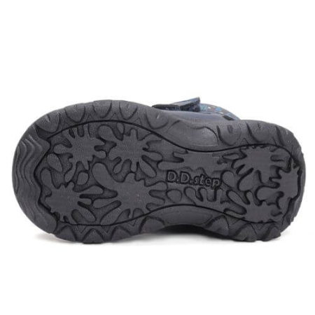 Ghete copii baieti impermeabile si imblanite DD Step, Albastru - P081-52502A [7]
