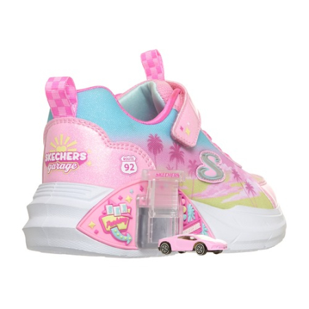 Pantofi fete Skechers Garage Glam Racer, Roz - 304351L-PKMT [3]
