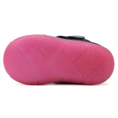 Ghete copii fete din piele imblanite DD Step, Albastru - W082-52314 [7]