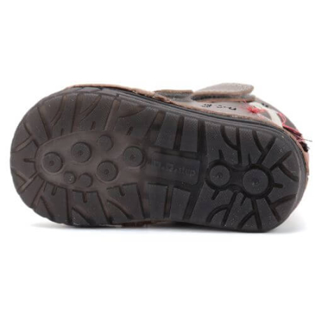 Ghete copii fete din piele imblanite DD Step, Argintiu - W029-52766 [7]