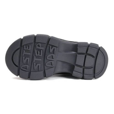 Ghete copii fete din piele imblanite DD Step, Gri - W056-52456C [6]