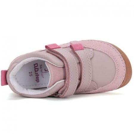 Pantofi copii fete din piele DD Step, Roz - S063-51483C [3]