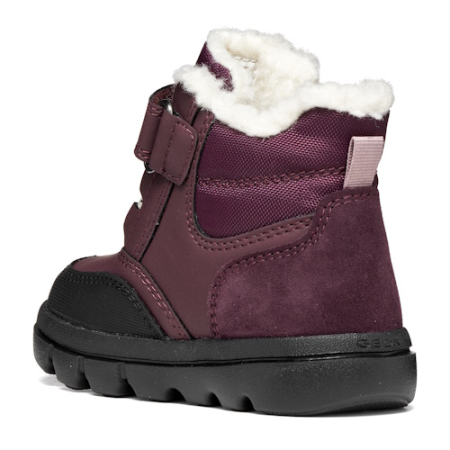 Ghete fete din piele naturală Geox Willaboom Abx, Mov - B665AB_0ME22_C7016 [2]