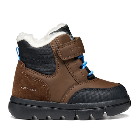 Ghete băieți din piele naturală Geox Willaboom, Maro - B365BK_0ME22_C6238 [1]