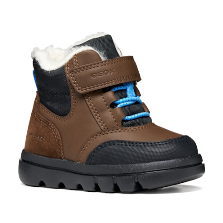 Ghete băieți din piele naturală Geox Willaboom, Maro - B365BK_0ME22_C6238 [2]
