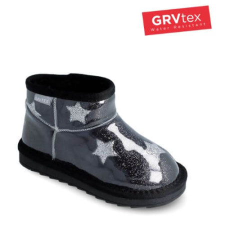 Ghete Fete - Ghete impermeabile din piele Garvalin 251558-A054