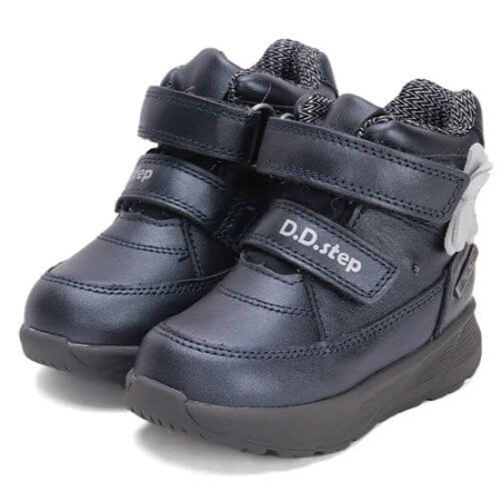 Ghete copii fete impermeabile si imblanite cu LED DD Step, Albastru - P083-42591 [2]