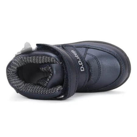 Ghete copii fete impermeabile si imblanite cu LED DD Step, Albastru - P083-42591 [5]