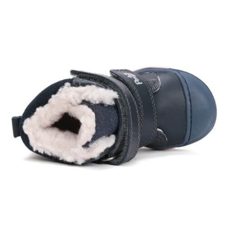 Ghete copii fete supinate din piele imblanite Ponte 20, Albastru - DA07-5-2491B [5]