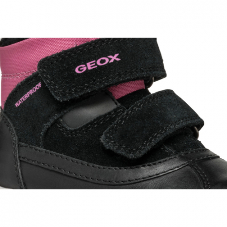 Ghete copii fete impermeabile si imblanite Geox, Negru - B462LC_022FU_C0922 [2]