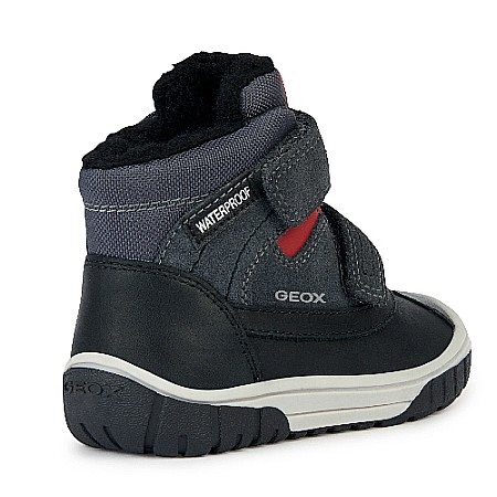 Ghete copii baieti impermeabile si imblanite Geox, Negru - B162DB_022FU_C0047 [2]