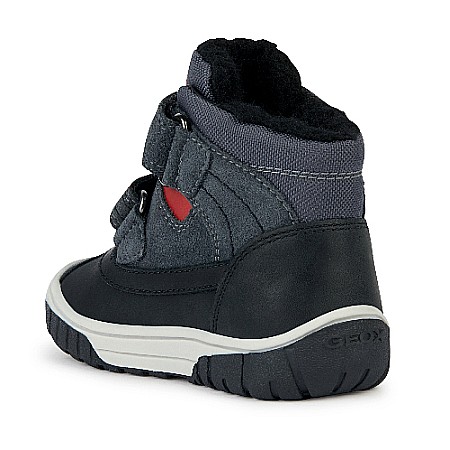 Ghete copii baieti impermeabile si imblanite Geox, Negru - B162DB_022FU_C0047 [3]
