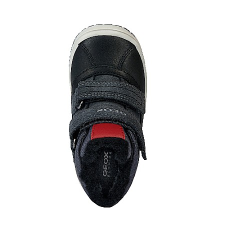 Ghete copii baieti impermeabile si imblanite Geox, Negru - B162DB_022FU_C0047 [4]