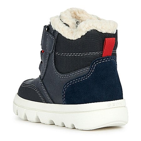 Ghete copii baieti impermeabile si imblanite Geox, Albastru - B365BC_0ME22_C0735 [3]