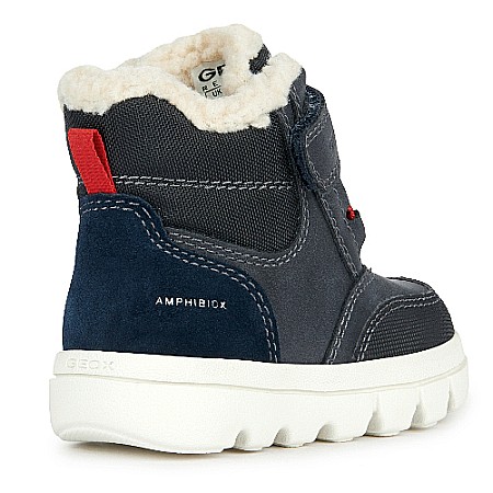 Ghete copii baieti impermeabile si imblanite Geox, Albastru - B365BC_0ME22_C0735 [2]