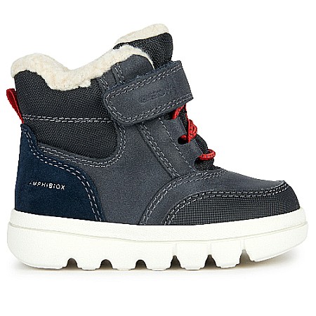 Ghete copii baieti impermeabile si imblanite Geox, Albastru - B365BC_0ME22_C0735 [1]