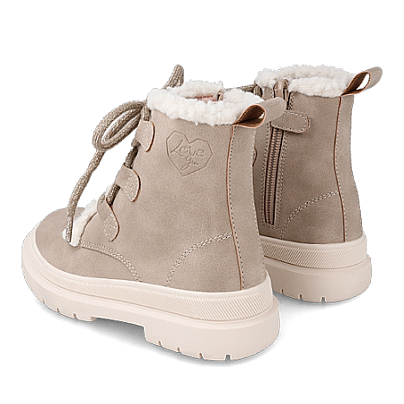 Ghete copii fete imblanite Garvalin, Gri - 231560-B [3]